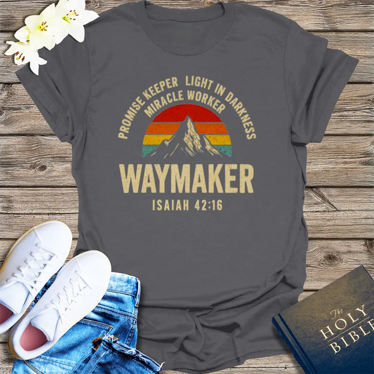 The Way, The Truth, The Life T-Shirt - Charcoal