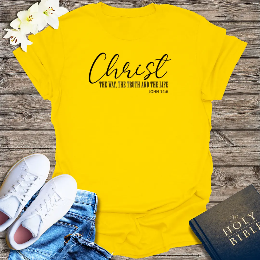 The Way, The Truth, The Life T-Shirt - Daisy