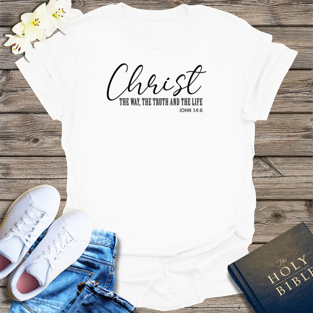 The Way, The Truth, The Life T-Shirt - White