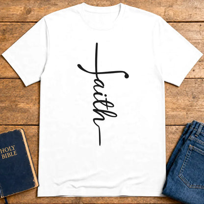 Faith In The Cross T-Shirt - White