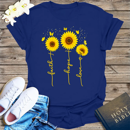 The Way, The Truth, The Life T-Shirt - Navy