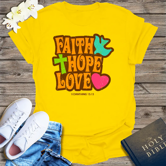 The Way, The Truth, The Life T-Shirt - Daisy