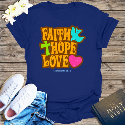 The Way, The Truth, The Life T-Shirt - Navy