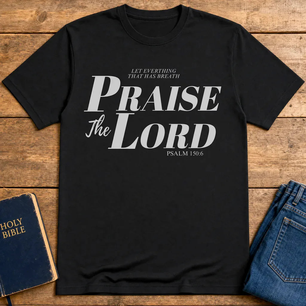 Praise The Lord T-Shirt - Black