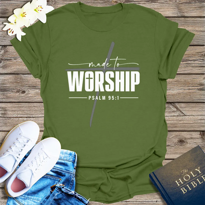 The Way, The Truth, The Life T-Shirt - Military Green