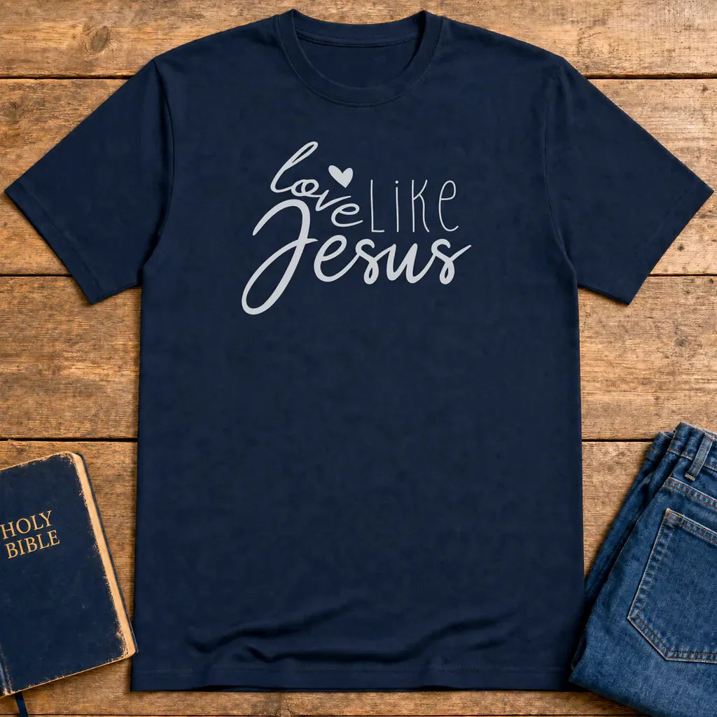 Love Like Jesus T-Shirt - Navy