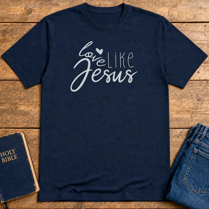 Love Like Jesus T-Shirt - Navy