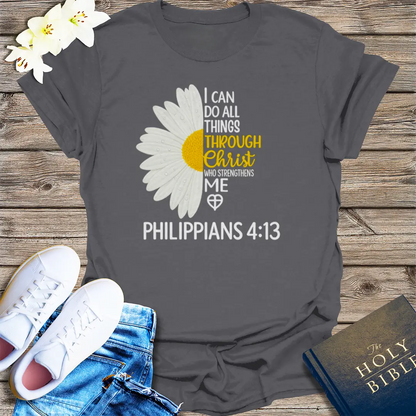 The Way, The Truth, The Life T-Shirt - Charcoal