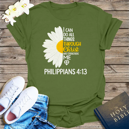 The Way, The Truth, The Life T-Shirt - Military Green