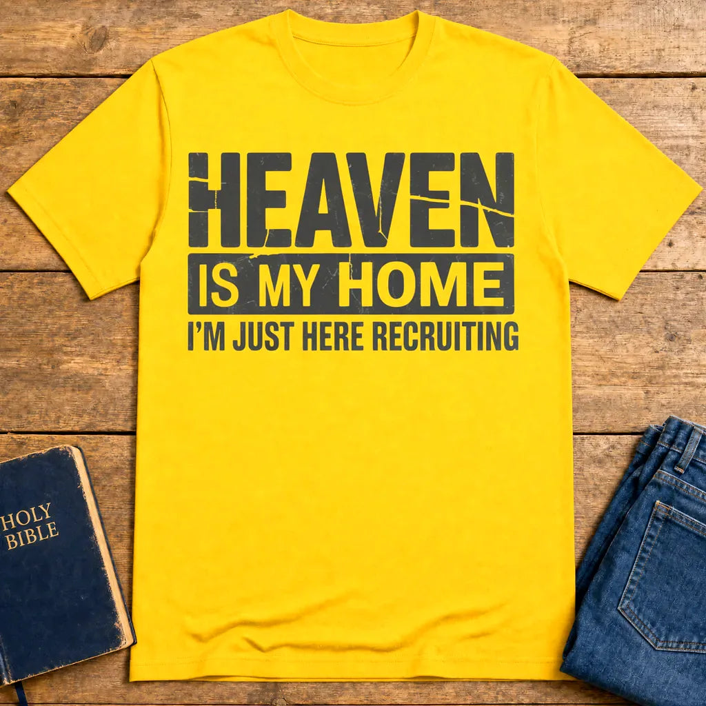 Heaven Is My Home T-Shirt - Daisy