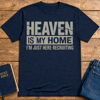 Heaven Is My Home T-Shirt - Navy
