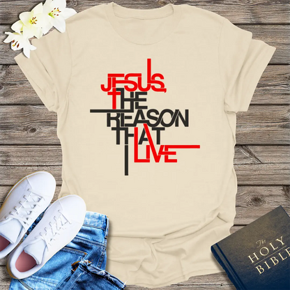 The Way, The Truth, The Life T-Shirt - Natural