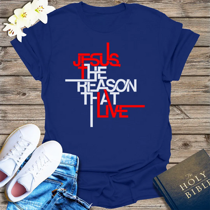 The Way, The Truth, The Life T-Shirt - Navy