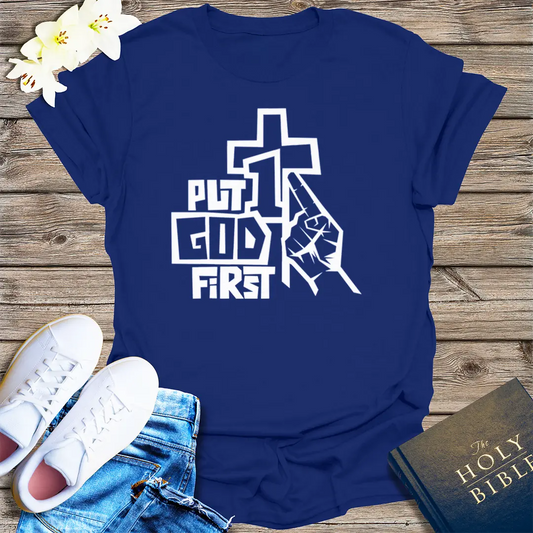 The Way, The Truth, The Life T-Shirt - Navy
