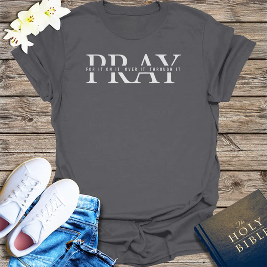 The Way, The Truth, The Life T-Shirt - Charcoal