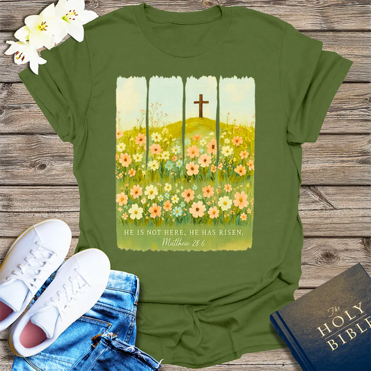 The Way, The Truth, The Life T-Shirt - Military Green
