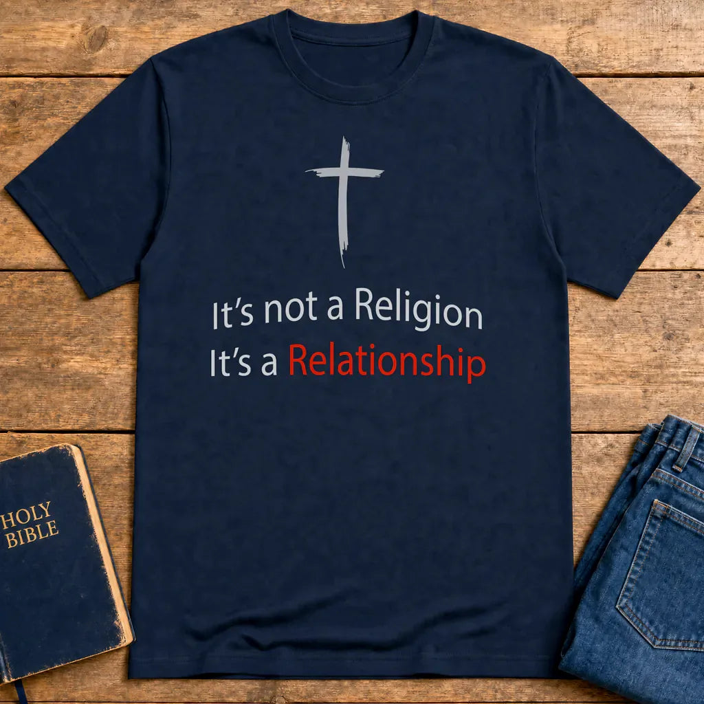It's a Relationship T-Shirt - Navy