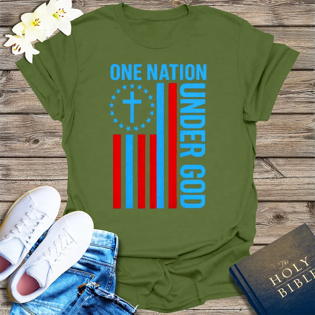 The Way, The Truth, The Life T-Shirt - Military Green