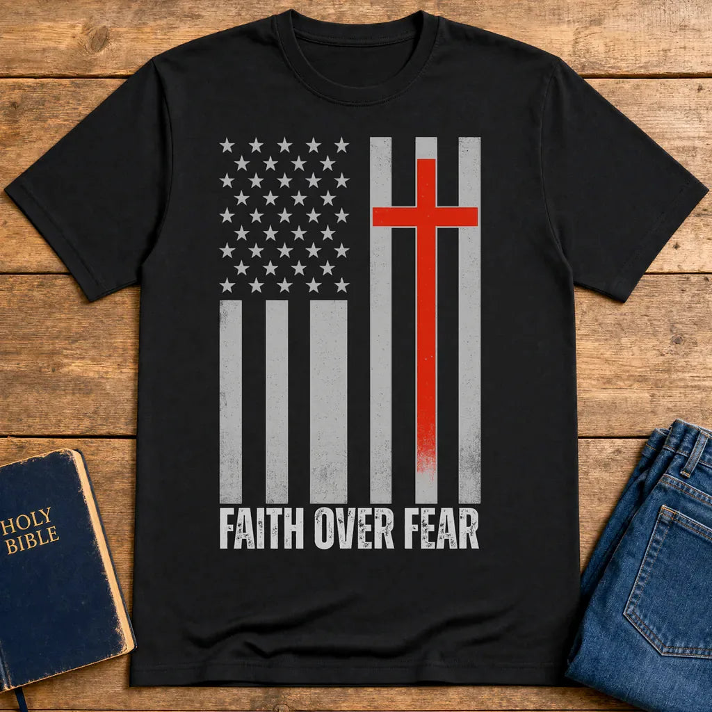Faith and Freedom T-Shirt - Black