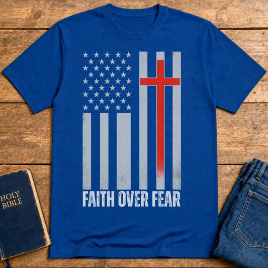 Faith and Freedom T-Shirt - Royal