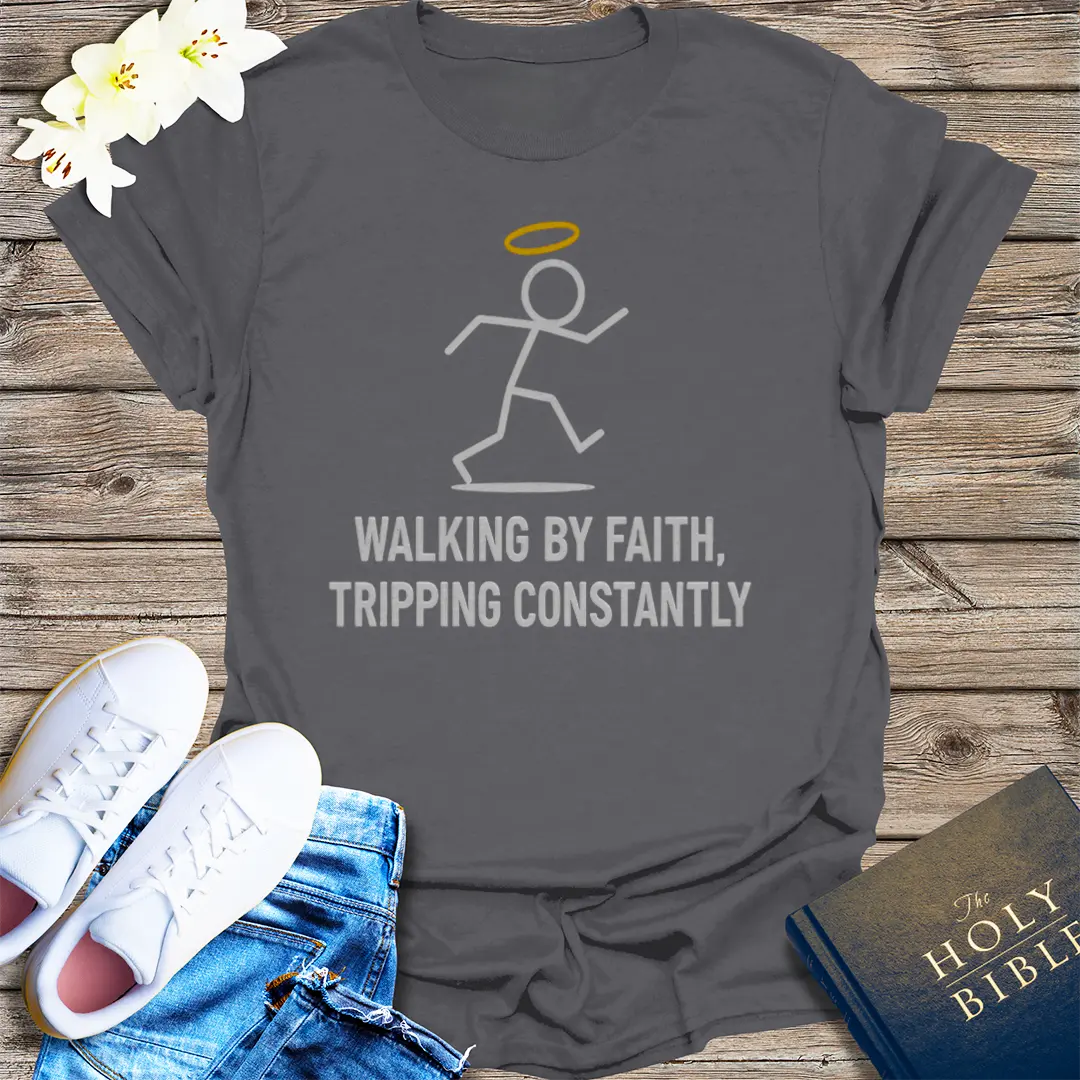 The Way, The Truth, The Life T-Shirt - Charcoal
