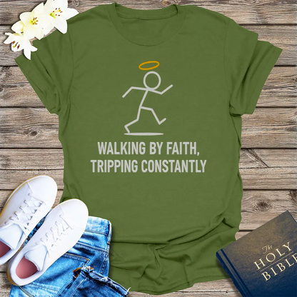 The Way, The Truth, The Life T-Shirt - Military Green