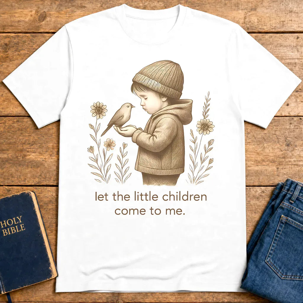 Let the Little Children Come T-Shirt - White