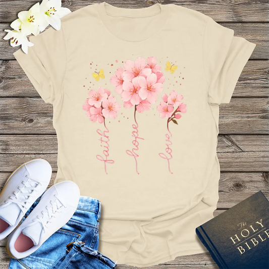 The Way, The Truth, The Life T-Shirt - Natural