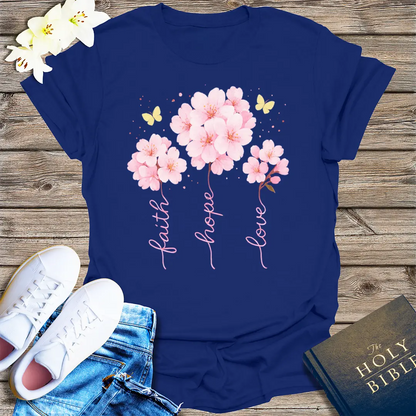 The Way, The Truth, The Life T-Shirt - Navy