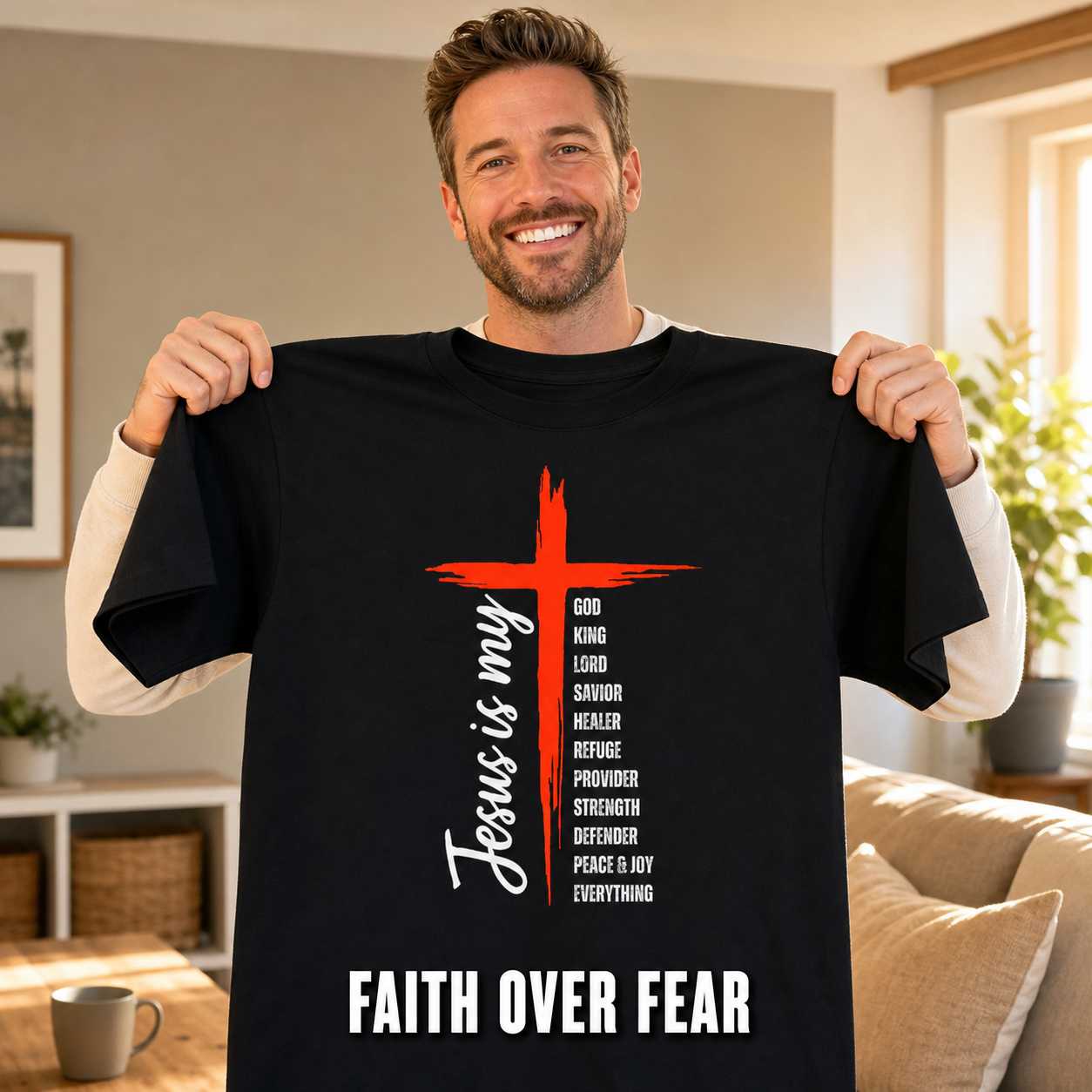 Jesus Is My Everything T-Shirt_ugc_holdup