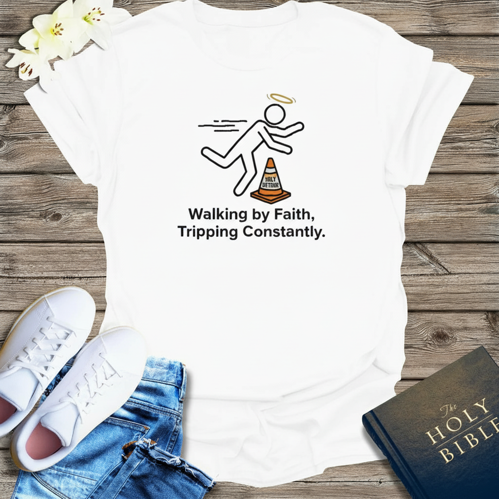 Holy Detour Humor T-Shirt_dual_model_life