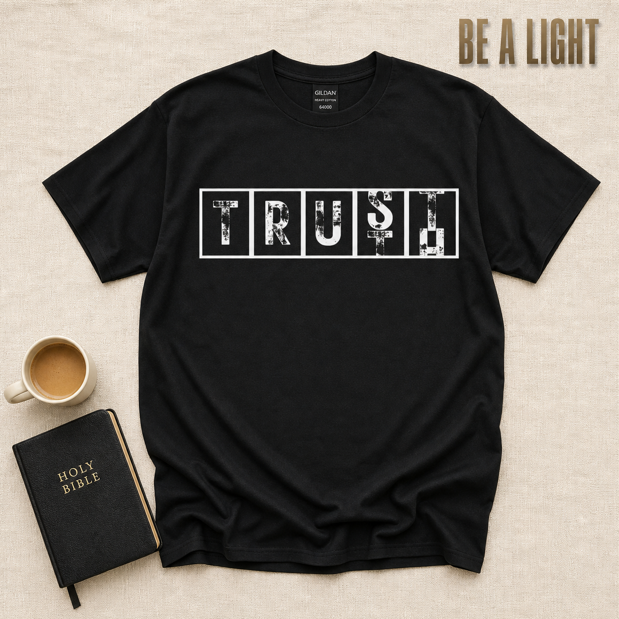 Bold TRUST Statement T-Shirt_min_flat