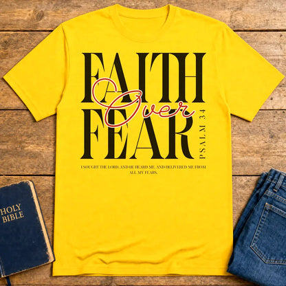 God Is In Control T-Shirt - Daisy
