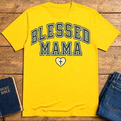 Blessed Mama T-Shirt - Daisy
