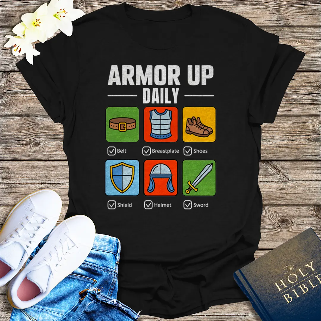 Armor Up Daily T-Shirt - Black