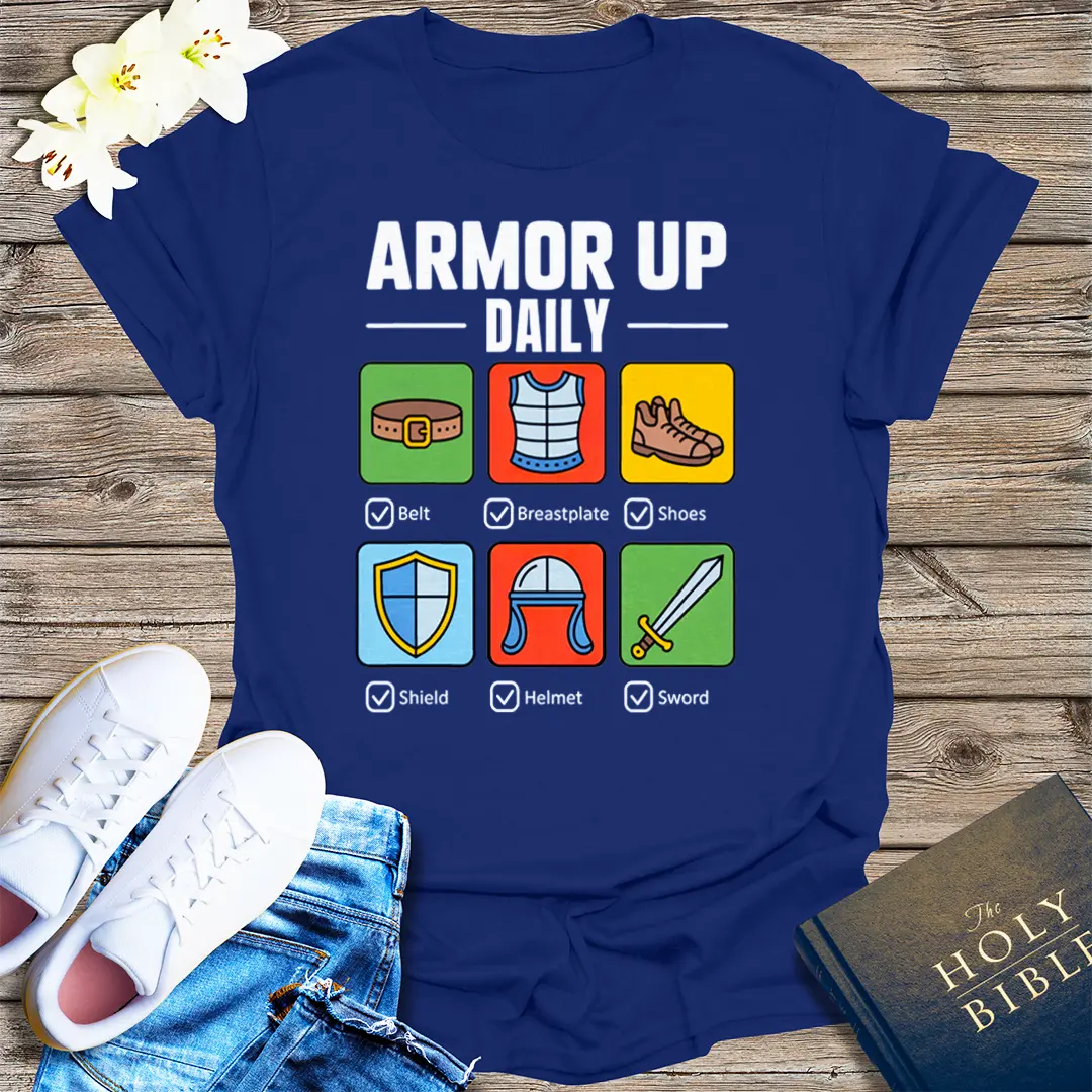 Armor Up Daily T-Shirt - Navy