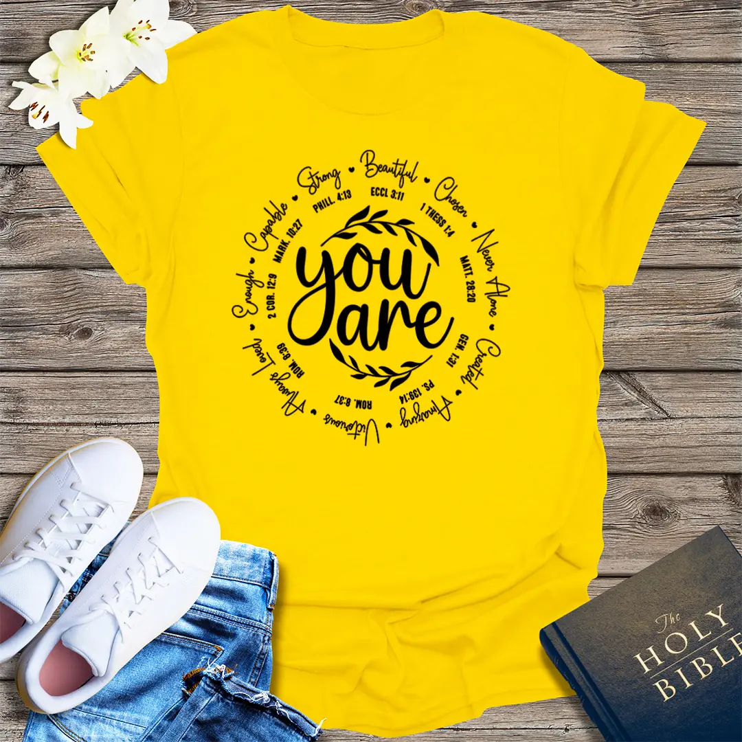 Powered by Prayer T-Shirt - Daisy