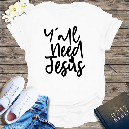Jesus Is My Lifeline T-Shirt - White