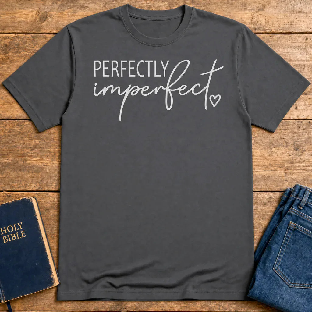 Perfectly Imperfect T-Shirt - Charcoal