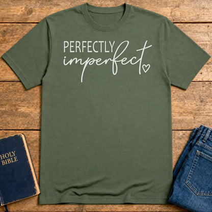 Perfectly Imperfect T-Shirt - Military Green
