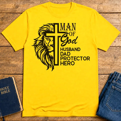 Man Of God T-Shirt - Daisy