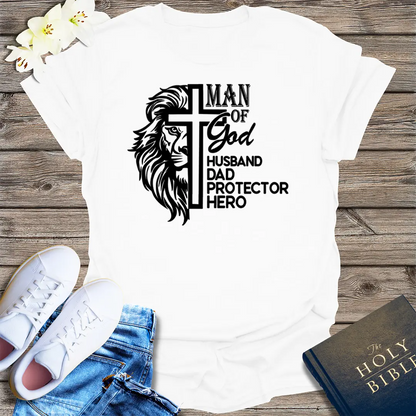 Fueled by Christ and Coffee T-Shirt - White