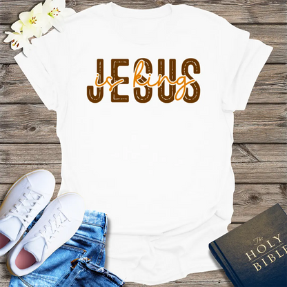 Jesus Is King T-Shirt - White
