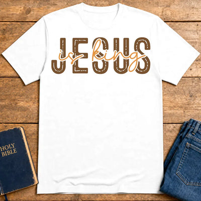 Jesus Is King T-Shirt - White