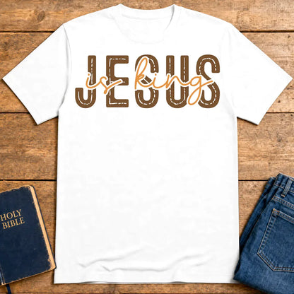 Jesus Is King T-Shirt - White