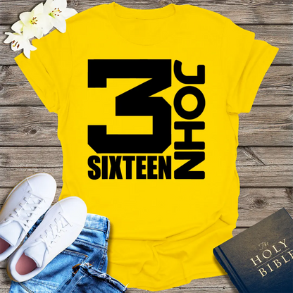 Fueled By Jesus and Coffee T-Shirt - Daisy