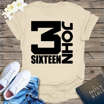 Fueled By Jesus and Coffee T-Shirt - Natural