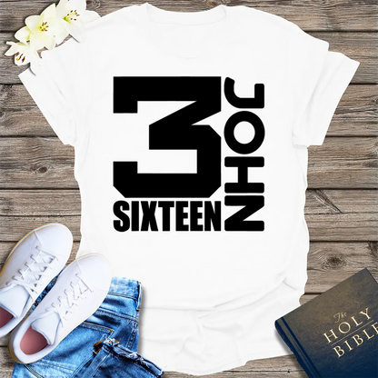 Fueled By Jesus and Coffee T-Shirt - White