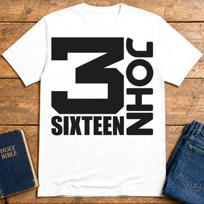 John 3:16 T-Shirt - White