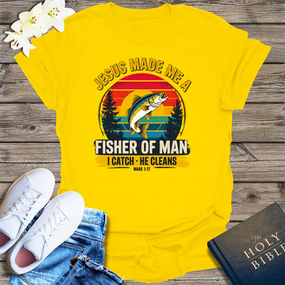 Fisher of Man T-Shirt - Daisy